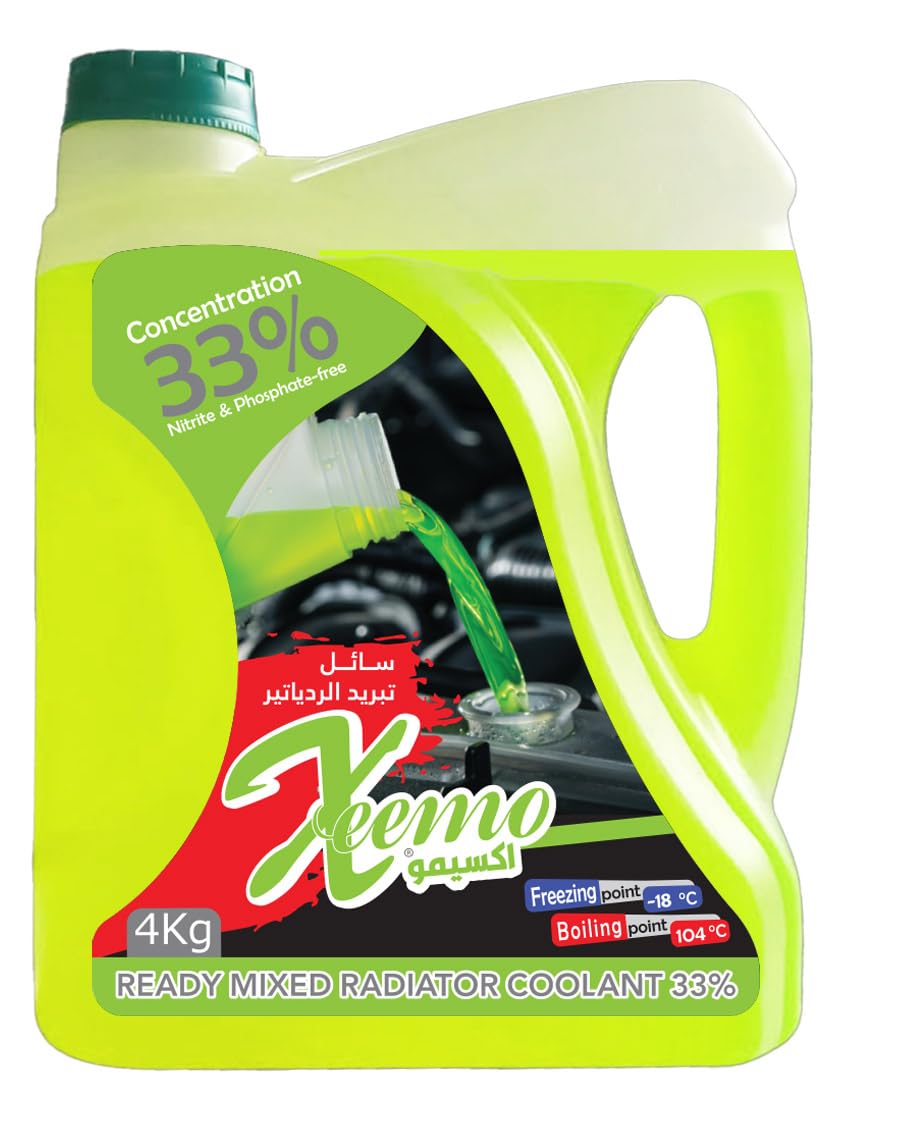Radiator coolant concentration 33%