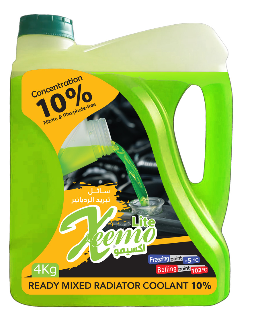 Radiator coolant concentration 10%